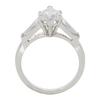 2.02 ct. Marquise Cut 3 Stone Ring, H, I1 #4