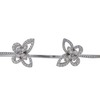 Graff Diamond Butterfly Silhouette Open Diamond Bangle 18K Gold #1