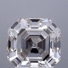 3.37 ct. Asscher Cut 3 Stone Ring, M, VVS2 #1