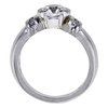 0.91 ct. Round Cut Bridal Set Ring, E, SI1 #1