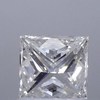 1.11 ct. Princess Cut Central Cluster Ring, J, VS2 #2