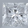 1.03 ct. Princess Cut 3 Stone Ring, E, SI1 #1