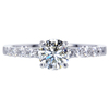 1.05 ct. Round Cut Solitaire Ring, I, SI1 #3