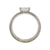1.01 ct. Emerald Cut Solitaire Ring, F, VS1 #4