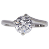 1.58 ct. Round Cut Solitaire Ring, D, SI1 #3
