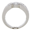 0.91 ct. Round Cut Bridal Set Ring, E, VS1 #4