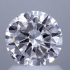 1.33 ct. Round Cut Central Cluster Ring, F, I1 #1