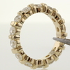 Round Cut Eternity Band Ring #3