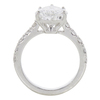 2.99 ct. Pear Cut Solitaire Ring, F, SI1 #4