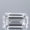 1.01 ct. Emerald Cut 3 Stone Ring, D, VVS2 #1