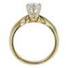 0.67 ct. Round Cut Bridal Set Ring, F, SI1 #4