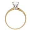 0.98 ct. Round Cut Solitaire Ring, G, I2 #4