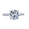 2.31 ct. Round Cut Solitaire Ring, H, SI2 #3
