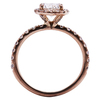 1.22 ct. Oval Cut Halo Ring, I, SI2 #4