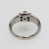 1.00 ct. Round Cut Central Cluster Ring #1