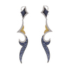 Stefan Hafner Sapphire & Diamond Drop Earrings (18k) #1