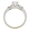 1.00 ct. Round Cut Solitaire Ring, F, I1 #4