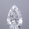 1.6 ct. Pear Cut Solitaire Ring, D, SI1 #1