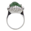 11.95 ct. Oval Modified Cut Halo Ring, Green #2