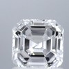 1.21 ct. Square Emerald Cut 3 Stone Ring, E, VS1 #1