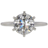 2.0 ct. Round Cut Solitaire Ring, L, SI2 #3