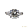 5.01 ct. Round Cut Solitaire Ring, G, VS2 #3