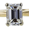 1.02 ct. Emerald Cut Solitaire Ring, H, VVS1 #1