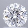 1.05 ct. Round Cut Halo Ring, H, SI2 #2