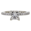 1.0 ct. Princess Cut Solitaire Ring, H, SI1 #3