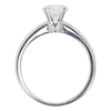 1.27 ct. Round Cut Bridal Set Ring, E, I1 #4
