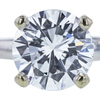 0.95 ct. Round Cut Solitaire Ring, E, SI1 #4