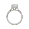 2.67 ct. Cushion Modified Cut Solitaire Ring, D, IF #4