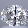 1.05 ct. Oval Cut 3 Stone Ring, H, SI1 #1