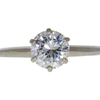1.11 ct. Round Cut Solitaire Ring, H, SI1 #3