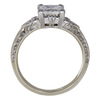 1.21 ct. Princess Cut Bridal Set Ring, H, VVS2 #4