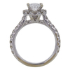 0.7 ct. Oval Cut Bridal Set Ring, E, SI1 #4