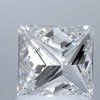 2.02 ct. Princess Cut Halo Ring, G, SI1 #2