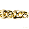 GUCCI Yellow Gold Mariner Anchor Chain Link Bracelet in 18K #1