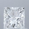 1.01 ct. Princess Cut Bridal Set Ring, E, VS1 #1