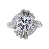 1.75 ct. Round Cut Central Cluster Ring #3
