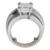 3.22 ct. Radiant Modified Cut Solitaire Ring, I, VVS2 #4