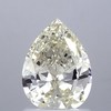 1.03 ct. Pear Cut Central Cluster Ring, M-Z, VVS2 #1