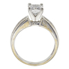 1.03 ct. Princess Cut Bridal Set Ring, F, IF #4