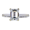 1.50 ct. Emerald Cut Solitaire Ring, H, VS1 #3