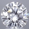 2.52 ct. Round Cut Central Cluster Ring, J, SI2 #1