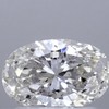 1.03 ct. Oval Cut 3 Stone Ring, I, SI1 #1