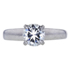 0.98 ct. Round Cut Solitaire Ring, H, SI2 #3
