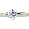 0.70 ct. Round Cut Solitaire Ring, G, SI2 #3