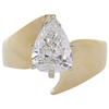 2.09 ct. Pear Cut Solitaire Ring, H, SI2 #3