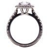 1.33 ct. Round Cut Halo Cartier Ring, D, VVS2 #2